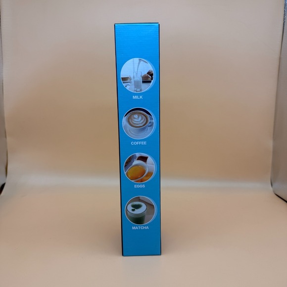 Vewaci K8 Milk Frother Handheld Blue USB-C Rechargeable Electric Milk Foamer for - Picture 10 of 14